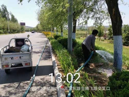 沂水县城市管理局园林绿化综合服务中心再次打响夏季大规模抗旱保苗战